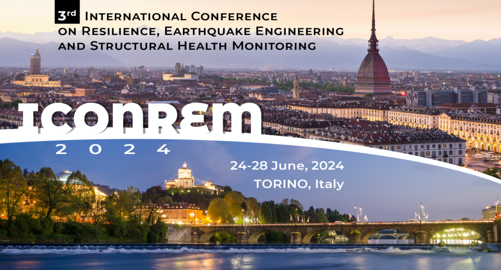 3rd International Conference on Resilience, Earthquake Engineering and Structural Health Monitoring (ICONREM 2024)